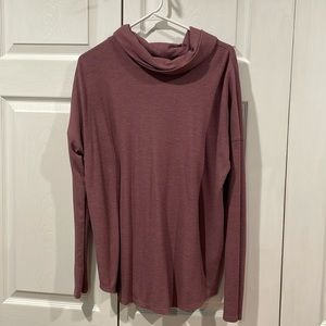 Long sleeve cowl neck top